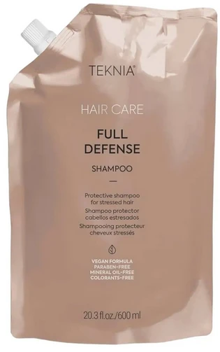 Lakmé Teknia Full Defense Šampūnas Refill, 600 ml