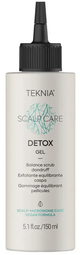 Galvos odos šveitiklis Lakme Teknia Scalp Care Detox Gel, giliai valantis galvos odą, nuo pleiskanų, 150 ml