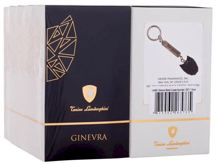„Lamborghini Ginevra“ krištolo raktų pakabukų rinkinys