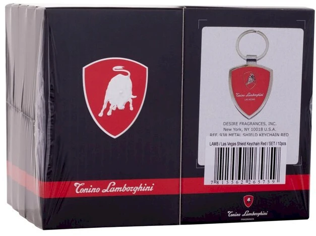 Lamborghini Las Vegas raktų pakabukų rinkinys