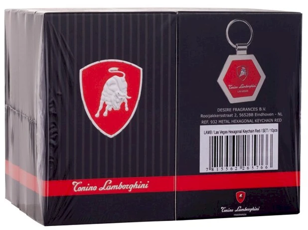 Lamborghini Las Vegas raktų pakabukų rinkinys