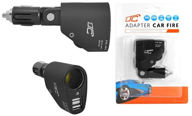 Lamex LTC LXAS15 įkroviklis 2x USB-A 3.1 A (LXAS15)