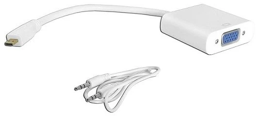 Lamex LXHD115 Micro HDMI VGA + AUDIO adapteris