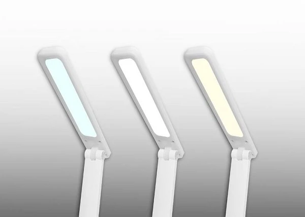 LED stalinė lempa 3W, 3000|4500|6000K, reguliuojama, 1200mAh, balta, LTC
