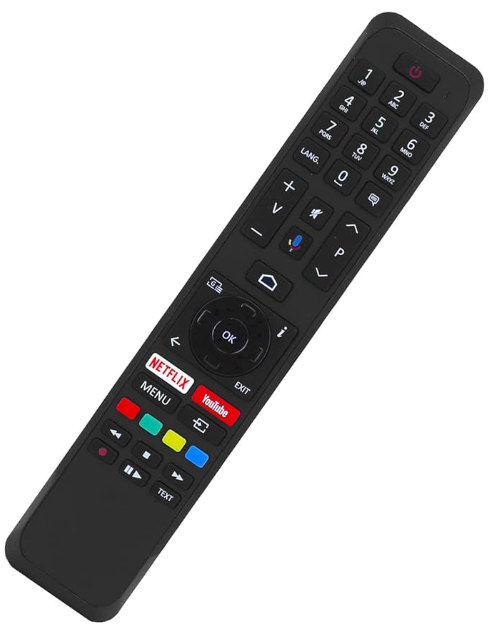 „Lamex LXP43160 Toshiba“ / „VESTEL RC43160N“ (CT-8563) televizoriaus nuotolinio valdymo pultas, skirtas „Netflix“ / „YouTube“