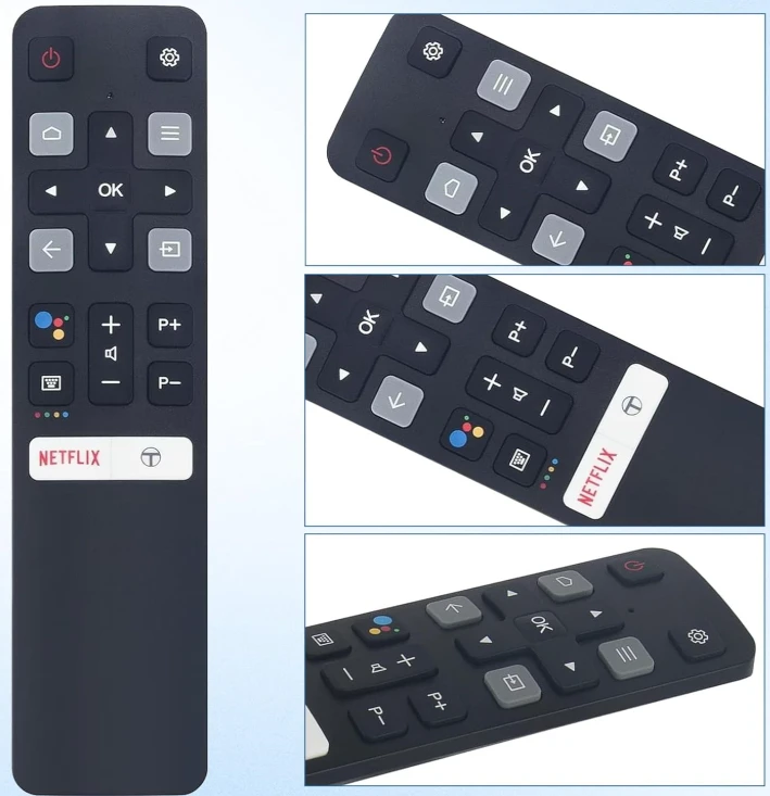 „Lamex RC802V“ nuotolinio valdymo pultas televizoriui FUR6 / Netflix