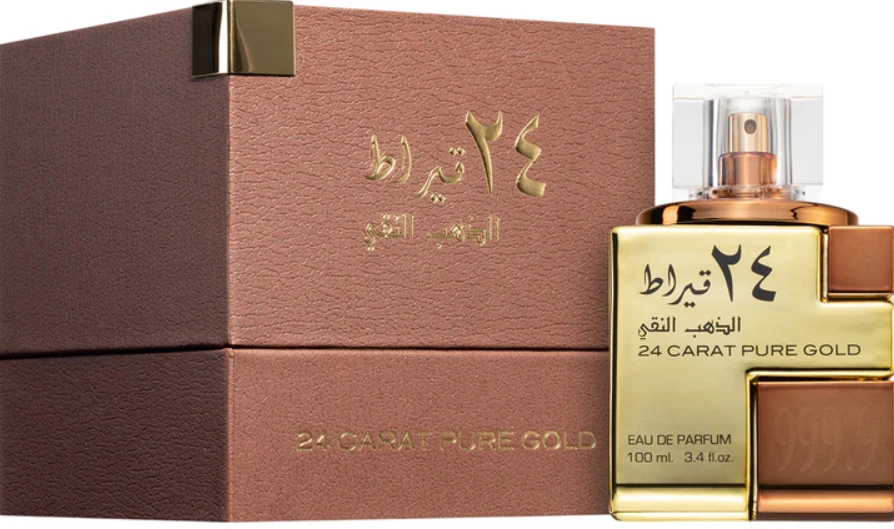 Lattafa 24 Carat Pure Gold EDP parfumuotas vanduo, 100 ml