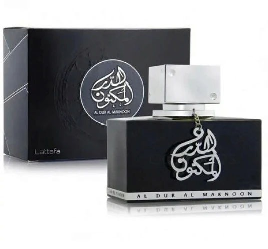 Lattafa Al Dur Al Maknoon Sidabrinis EDP parfumuotas vanduo unisex, 100 ml
