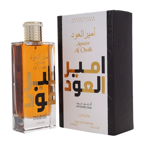 Unisex kvepalai Lattafa Ameer Al Oudh Intense Oud EDP, 100 ml