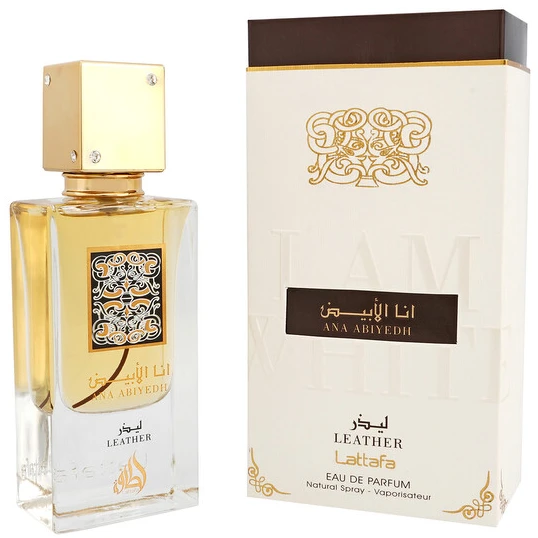 Kvepalai vyrams Lattafa Ana Abiyedh Leather EDP, 60 ml