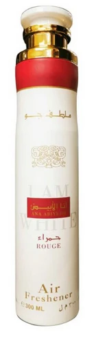 Lattafa Ana Abiyedh Rouge Air Freshener purškiamas namų kvapas, 300 ml