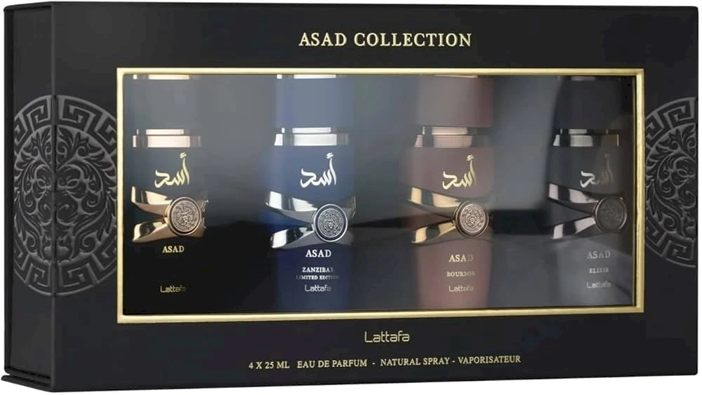 „Lattafa Asad“ kolekcijos rinkinys M 4 x, 25 ml