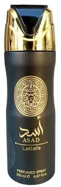 Lattafa Asad Parfumuotas kūno purškiklis vyrams, 200 ml