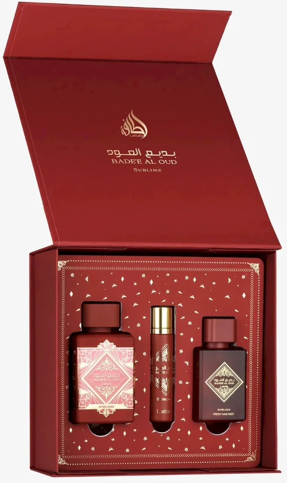 Lattafa Bade'e Al Oud Sublime Giftset, 600 ml