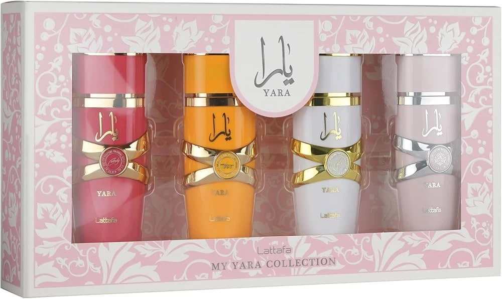 Arabiškų kvepalų rinkinys moterims Lattafa Yara - My Yara Collection, 100 ml