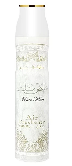 Lattafa Pure Musk Air Freshener purškiamas namų kvapas, 300 ml