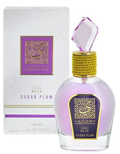 Lattafa Thameen Collection Sugar Plum EDP parfumuotas vanduo moterims, 100 ml