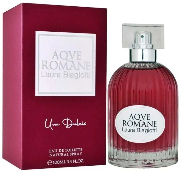 Laura Biagiotti Aqve Romane Uva Dulcis EDT tualetinis vanduo moterims, 100 ml