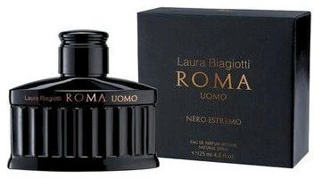 Laura Biagiotti Roma Uomo Nero Estremo Intense EDP parfumuotas vanduo vyrams, 40 ml