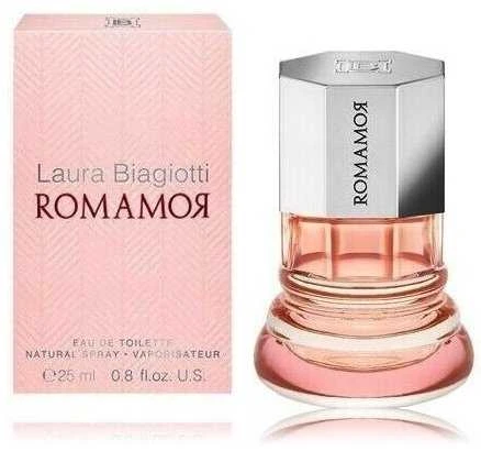 Laura Biagiotti Romamor EDT tualetinis vanduo moterims, 25 ml