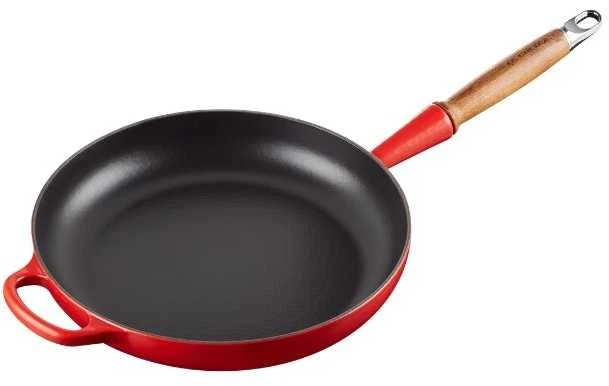 Le Creuset ketaus keptuvė su medine rankena Ø28cm