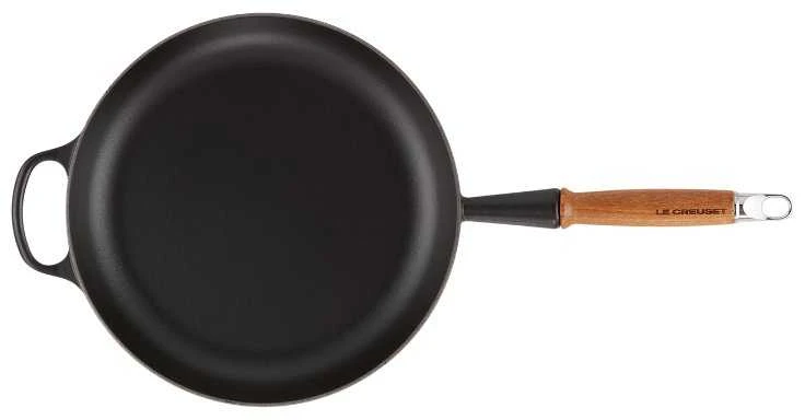 Le Creuset ketaus keptuvė su medine rankena Ø28cm