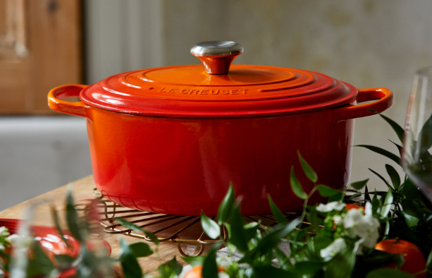 Le Creuset Signature Roaster oval 35cm orkaitė red (21178350902430)