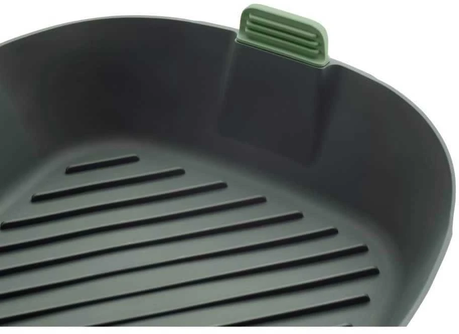 Lékué Silikoninis įdėklas karšto oro gruzdintuvei, žalia, 25 cm