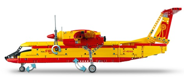LEGO® Technic Ugniagesių lėktuvas (42152)