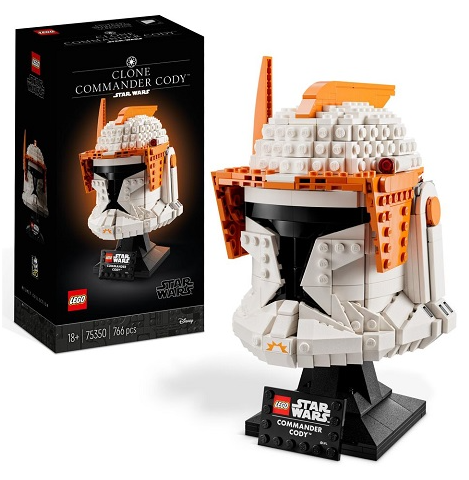 LEGO® Star Wars™ Klonų vado Kodžio™ šalmas 75350 konstravimo rinkinys (776 dalys) 75350