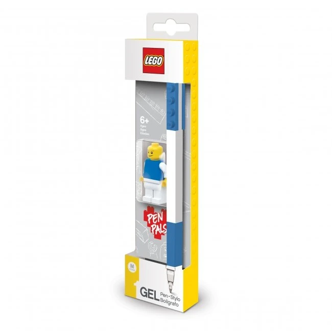 LEGO Gel Pen mėlyna su minifigūrėlė