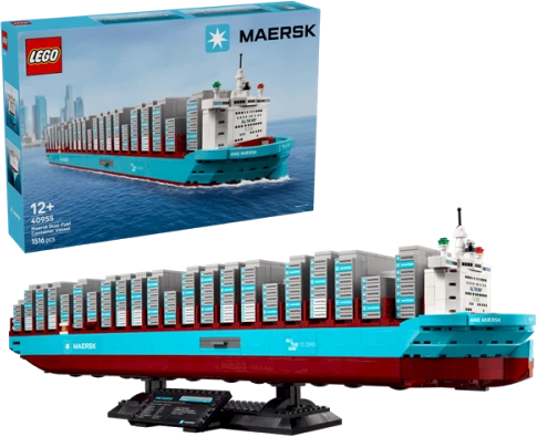 LEGO Kontenerowiec su Napędem Dual-Fuel Maersk 40955