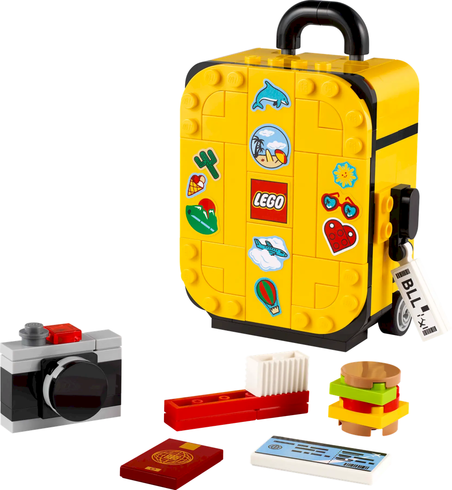 LEGO Geltona kelioninė lagaminas 40817
