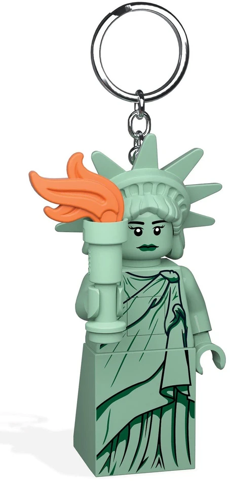 LEGO Laisvės statulos raktų pakabukas su žibintuvėliu LGL-KE158H