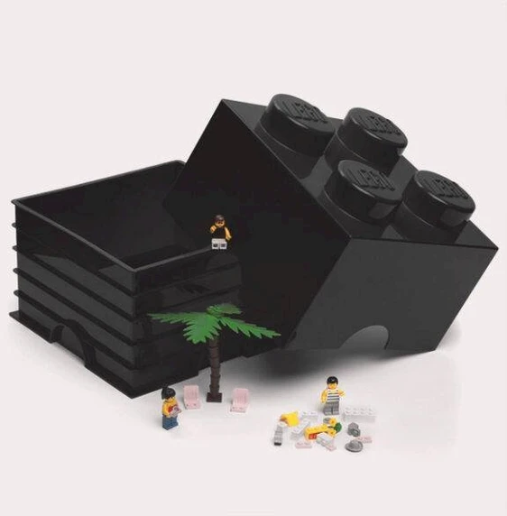 Room Copenhagen LEGO Storage - Brick 4 - Juodas (40031733) 40031733
