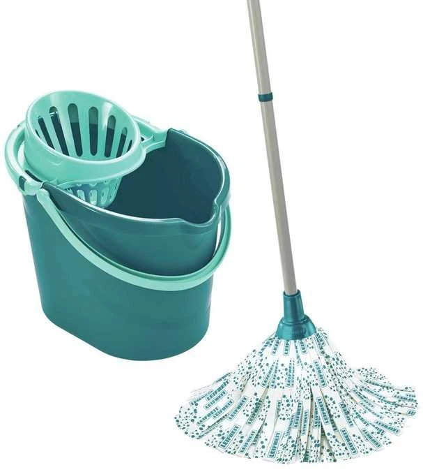 Leifheit 56792 mop Metal, Plastic, Viscose Turquoise, Baltas