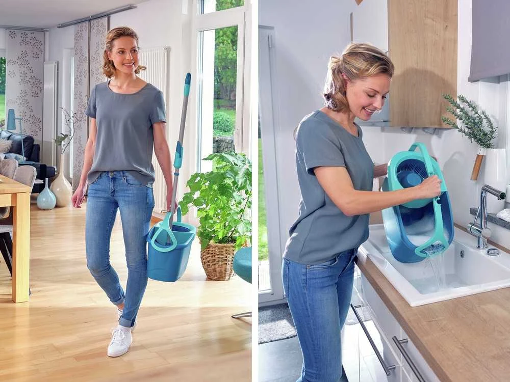 Grindų valymo rinkinys Leifheit CLEAN TWIST Ergo Disc