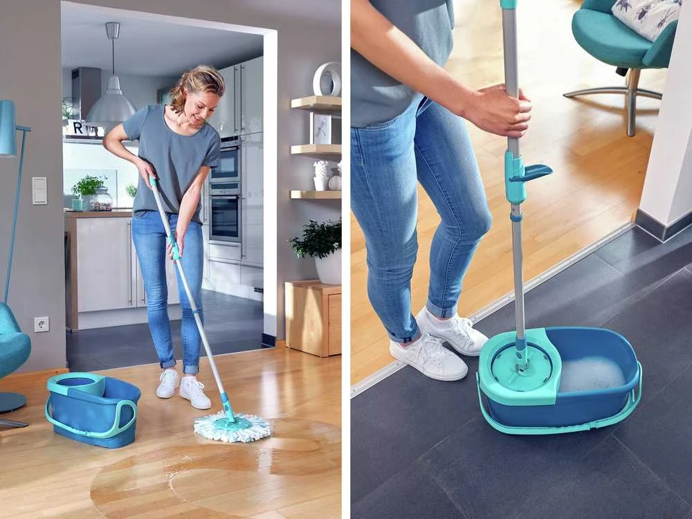 Grindų valymo rinkinys Leifheit CLEAN TWIST Ergo Disc