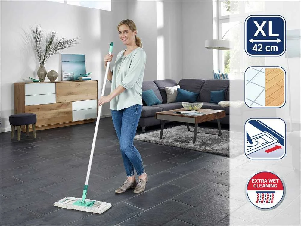 Leifheit grindų šepetys Profi MicroDuo 55045 