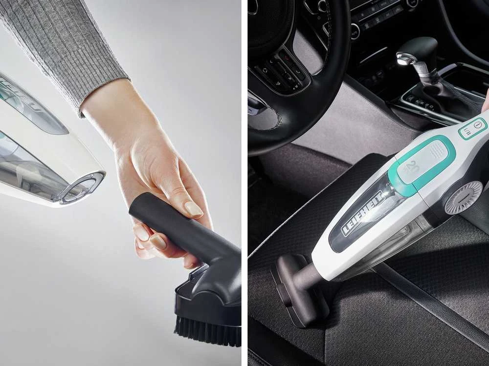 Dulkių siurblys Leifheit PowerVac 2in1 2-in-1 stick vacuum Baterija Dry Cyclonic Bagless Juodas, Mėlyna, Baltas