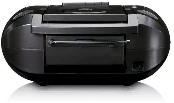 Grotuvas Lenco Lenco DAB+-Radio/Boombox SCD-6900, kaseta, CD grotuvas/MP3, FM, DAB+, juoda