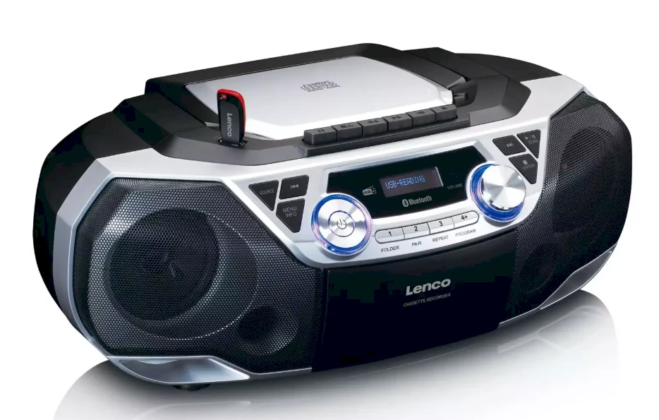 Grotuvas Lenco SCD-720SI sidabrinis