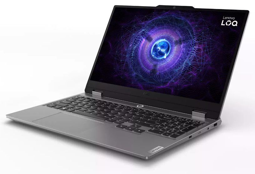 Žaidimų nešiojamas kompiuteris Lenovo LOQ 15IAX9 | Intel Core i5-12450HX, NVIDIA GeForce RTX 3050 6 GB, 15,6" FHD IPS 144 Hz, 16 GB RAM, 512 GB SSD, Windows 11 Home | Luna Grey