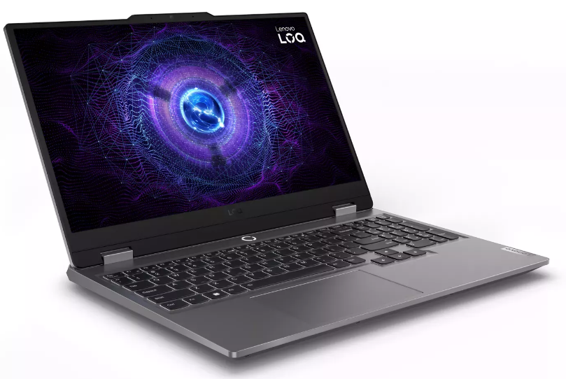 Žaidimų nešiojamas kompiuteris Lenovo LOQ 15IAX9 | Intel Core i5-12450HX, NVIDIA GeForce RTX 3050 6 GB, 15,6" FHD IPS 144 Hz, 16 GB RAM, 512 GB SSD, Windows 11 Home | Luna Grey