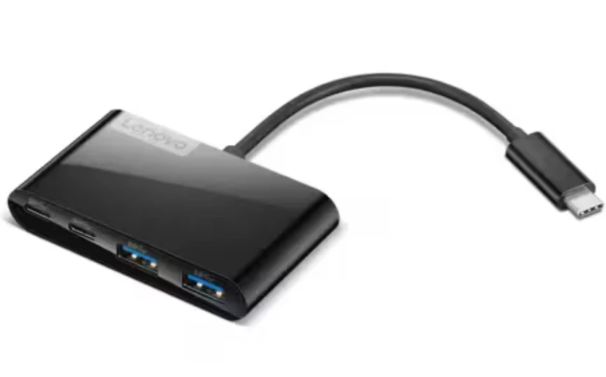 Lenovo | USB-C 4 prievadų šakotuvas | Adapteriai | USB-C