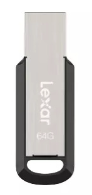Lexar | Flash Drive | JumpDrive M400 | 64 GB | USB 3.0 | Juodas/Pilkas
