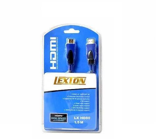 Lexion Mėlyna Kabelis HDMI-HDMI 1,5 m mėlynas v1.4 blist.