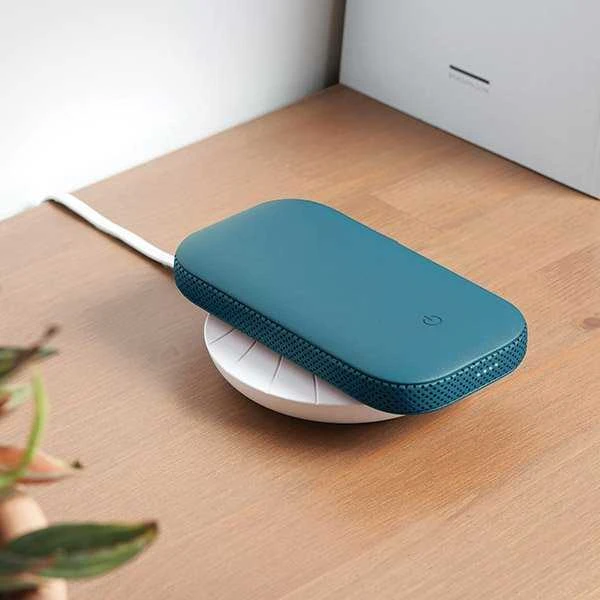 Lexon Powersound 5000 mAh belaidis išorinis akumuliatorius su „Bluetooth“ garsiakalbiu, tamsi mėlynas LA128DB