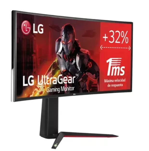 LG | Curved Gaming Monitorius | 34GN850P-B | 34 colių | IPS | UWQHD | 21:9 | 160 Hz | 1 ms | 3440 x 1440 | 400 cd/m²