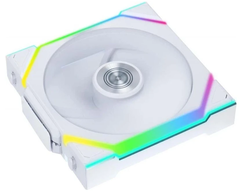 Lian Li UNI FAN SL-INF Wireless korpuso ventiliatorius, ARGB, PWM – Reverse Blade, 120mm, baltos spalvos